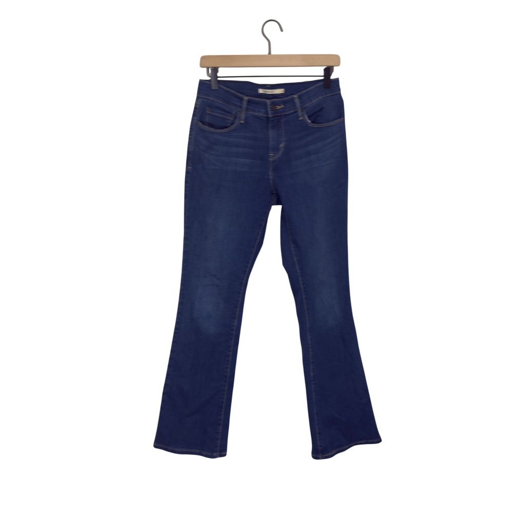 Levi's 515 Bootcut Jeans Dark Wash Stretch Denim Mid Rise‎ Size 4